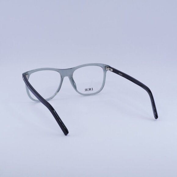 Dior DIORESSENTIALO S3I 4500 Eyeglasses Transparent Grey 55mm Square Frame - Picture 4 of 10